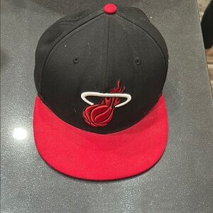 Miami heat logo hat